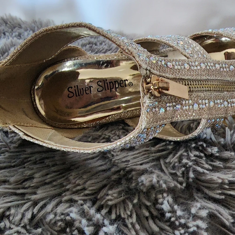 Beautiful Silver Slipper - Picture 3 of 5